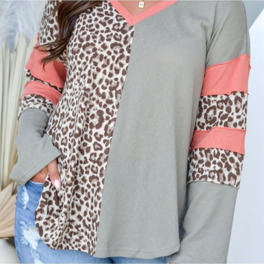 Leopard Print Top